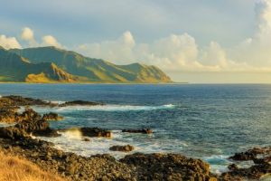 Ka'ena point State Park on the northwestern tip of Oahu, Hawaii
