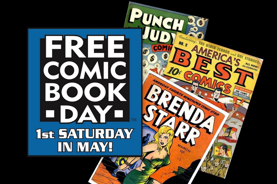 Free Comic Book Day poster