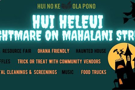 Banner for Hui Heleui Nightmare on Mahalani Street