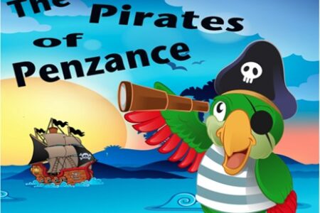 Pirates of Penzance poster via Hawaii Public Library