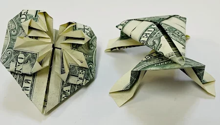 money origami