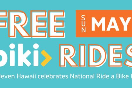Banner for free BIKI rides May 7 using code 711