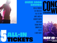 Banner for Live Nation Entertainment Concert Week May 10-16, 2023