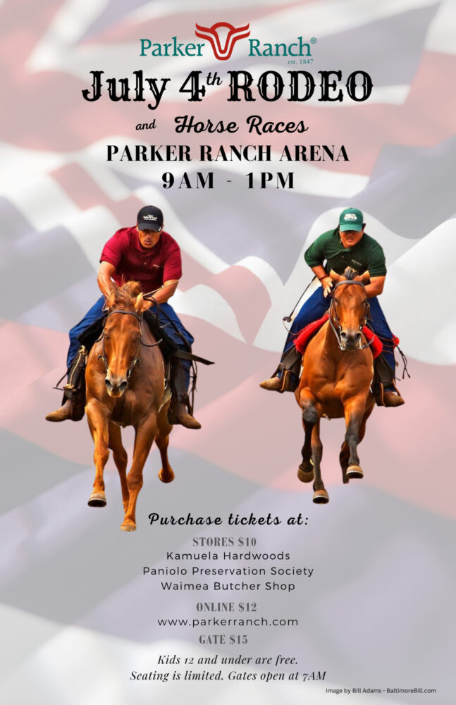 Parker Ranch Rodeo 2023 poster