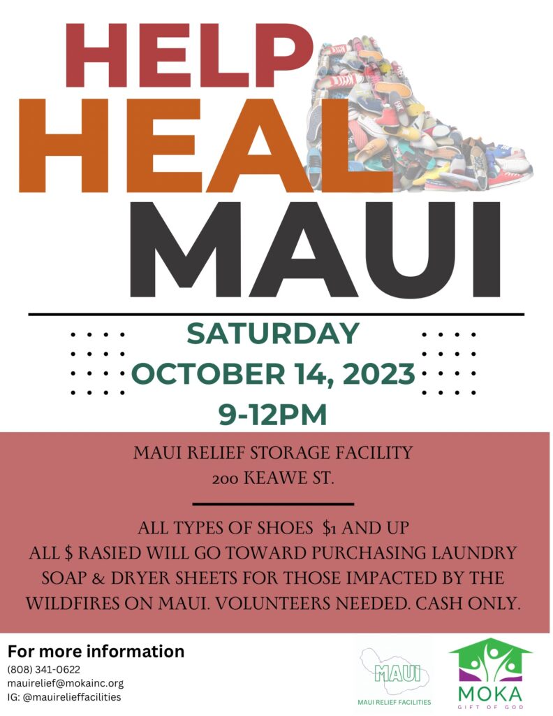 Help Heal Maui October 14, 2023 poster