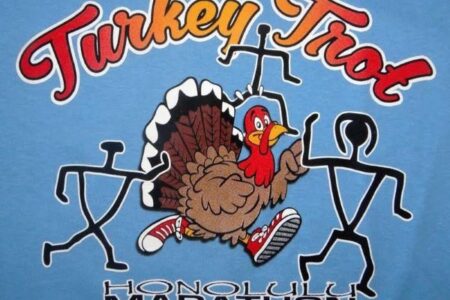 banner for Honolulu Marathon Clinic Turkey Trot