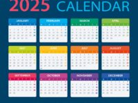 iStock-2157845414 2025 calendar