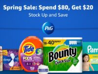 Banner for Amazon Proctor Gamble stock up sale