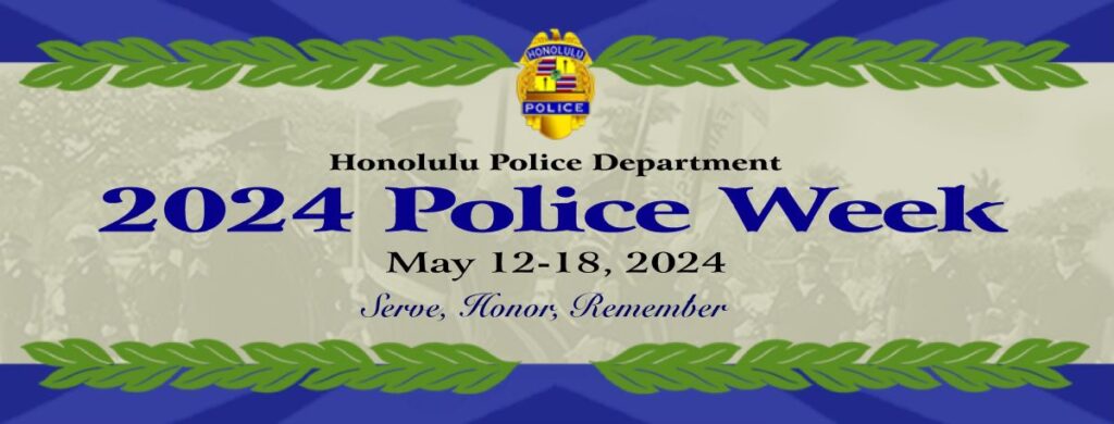 2024 HPD Police Week banner