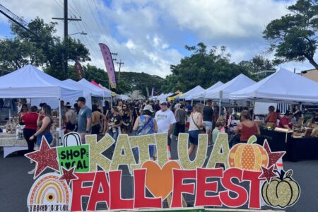 Kailua Fall Festival street fair